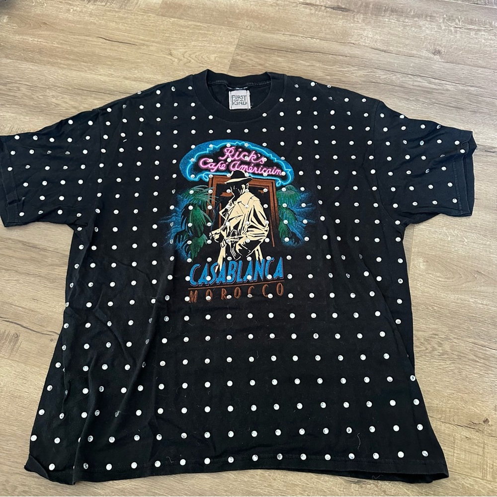 Vintage oversized Rhinestone Graphic tee